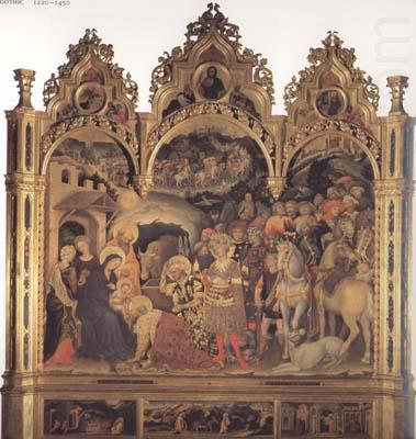 Adoration of the Magi (mk08), Gentile da Fabriano